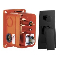 StoneArt Armatur Duscharmatur Grande 957768 Schwarz Matt