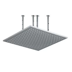 StoneArt Armatur Regendusche 820030 Chrome 50x50cm Eckig