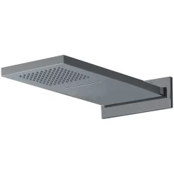 StoneArt Armatur Regendusche 820300 Chrome 55x23cm Eckig