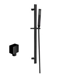 StoneArt Armatur Handbrause-Set 870408-2 Schwarz Matt