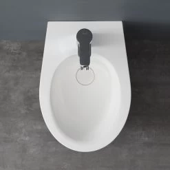 StoneArt WC Hänge-Bidet TFS-102P Weiß 52x37cm Matt 9 StoneArt WC Hänge-Bidet TFS-102P Weiß 52x37cm Matt -Badmöbel Store bg10153 4rvbubctnoxves
