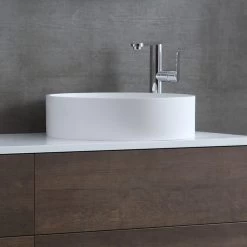 StoneArt Waschbecken LC112 (Mineralguss) Weiß 45x45cm Glänzend 6 StoneArt Waschbecken LC112 (Mineralguss) Weiß 45x45cm Glänzend -Badmöbel Store bg10205 3n6lylqnhvptmv