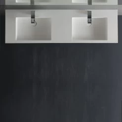 StoneArt Waschbecken LP4516 (Mineralguss) Weiß 160x48 Glänzend -Badmöbel Store bg10265 3py1ldwjaafjkf