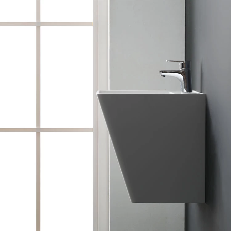 StoneArt Waschbecken LZ207 Weiß 56x46cm Matt 4 StoneArt Waschbecken LZ207 Weiß 56x46cm Matt – Bild 4