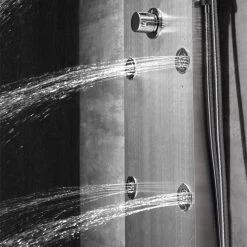 StoneArt Armatur Duschpaneel 750731 Silber 211cm Mit Thermostat -Badmöbel Store bg10354 4