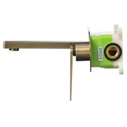 StoneArt Armatur Wandarmatur Leeo 971254 Gold Matt -Badmöbel Store bg10477 3