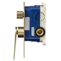 StoneArt Armatur Duscharmatur Leeo 971764 Gold Matt -Badmöbel Store bg10488 3