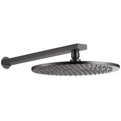 StoneArt Armatur Regendusche 820049 Graphit 25x25cm Rund