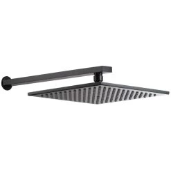 StoneArt Armatur Regendusche 820098 Schwarz 25x25cm Eckig
