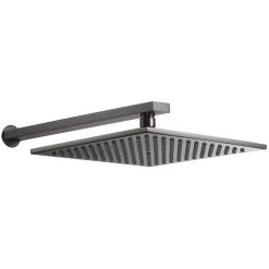 StoneArt Armatur Regendusche 820099 Graphit 25x25cm Eckig