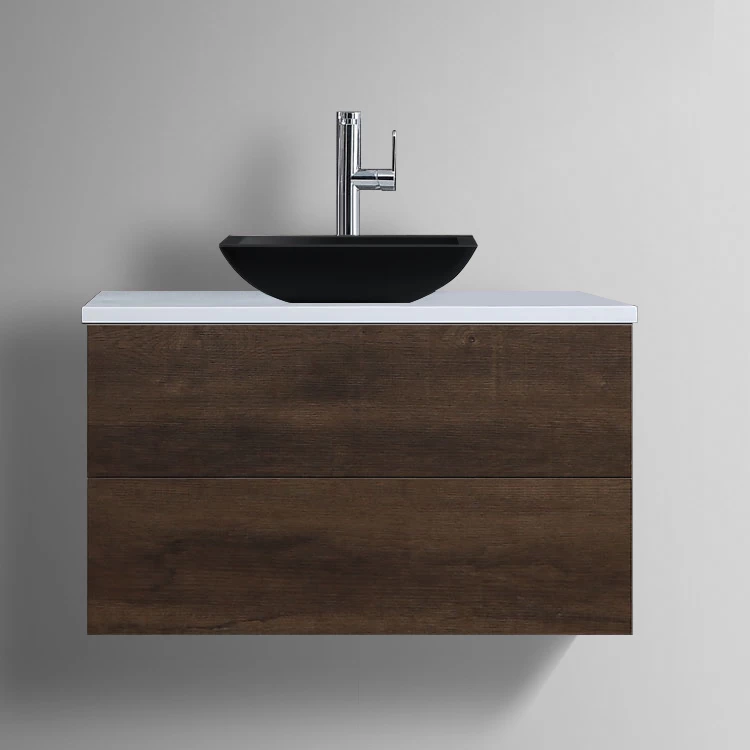 StoneArt Waschbecken LC115 (Mineralguss) Schwarz 38x38cm Matt 2 StoneArt Waschbecken LC115 (Mineralguss) Schwarz 38x38cm Matt – Bild 2