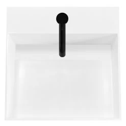 StoneArt Waschbecken LZ750 Weiß 32,5x32,5cm Matt 7 StoneArt Waschbecken LZ750 Weiß 32,5x32,5cm Matt -Badmöbel Store bg10674 4poswlbt734bvt