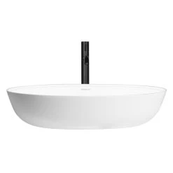 StoneArt Waschbecken LC202 Weiß 60x40cm Matt -Badmöbel Store bg10682 3j8gypgu58qhst