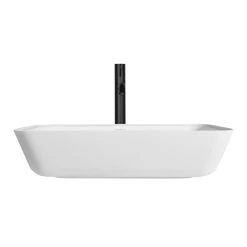 StoneArt Waschbecken LC203 Weiß 60x40cm Matt -Badmöbel Store bg10684 3mrgyywaoai91u