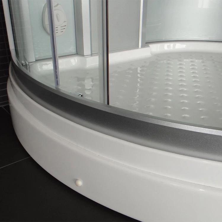 EAGO Dampfdusche DA328HF8 Weiß 150x100 Links 3 EAGO Dampfdusche DA328HF8 Weiß 150x100 Links – Bild 3