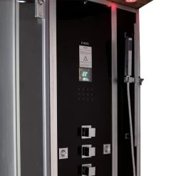 AWT Dampfdusche DZ961F8 Weiß 150x90 Links -Badmöbel Store bg12231 5