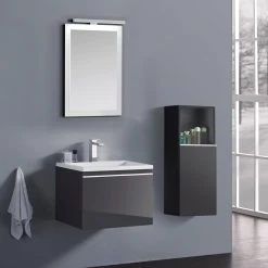 StoneArt Badmöbel-Set Milano ME-0600 Dunkelgrau 60x45 -Badmöbel Store bg13056 324qsj9inbh7pr