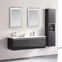 StoneArt Badmöbel-Set Milano ME-1400 Dunkelgrau 140x45 12 StoneArt Badmöbel-Set Milano ME-1400 Dunkelgrau 140x45 -Badmöbel Store bg13068 34lhlad6o4fpbi