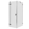 AWT Duschabtrennung LAS1000 100x100 Links