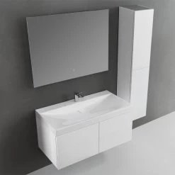 StoneArt Badmöbel-Set Brugge BU-1201 Eiche Dunkel 120x56 -Badmöbel Store bg14294 4bikovonbtsv3e