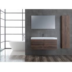 StoneArt Badmöbel-Set Brugge BU-1201 Eiche Dunkel 120x56 -Badmöbel Store bg14294 68xf014lhekymr