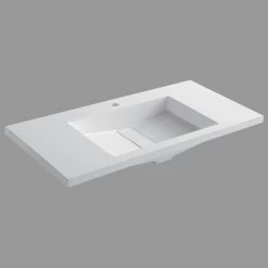 StoneArt Badmöbel-Set Milano ME-1000-1 Eiche Dunkel 100x45 -Badmöbel Store bg14313 49ugcggfob8wwi