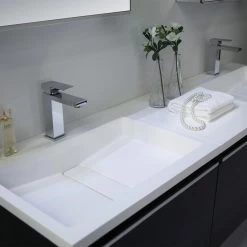 StoneArt Badmöbel-Set Milano ME-1600-1 Eiche Hell 160x45 -Badmöbel Store bg14324 46lbucxguukd2t