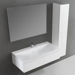 StoneArt Badmöbel-Set Brugge BU-1210 Weiß 120x48 -Badmöbel Store bg14394 49d9jtok2pysfc