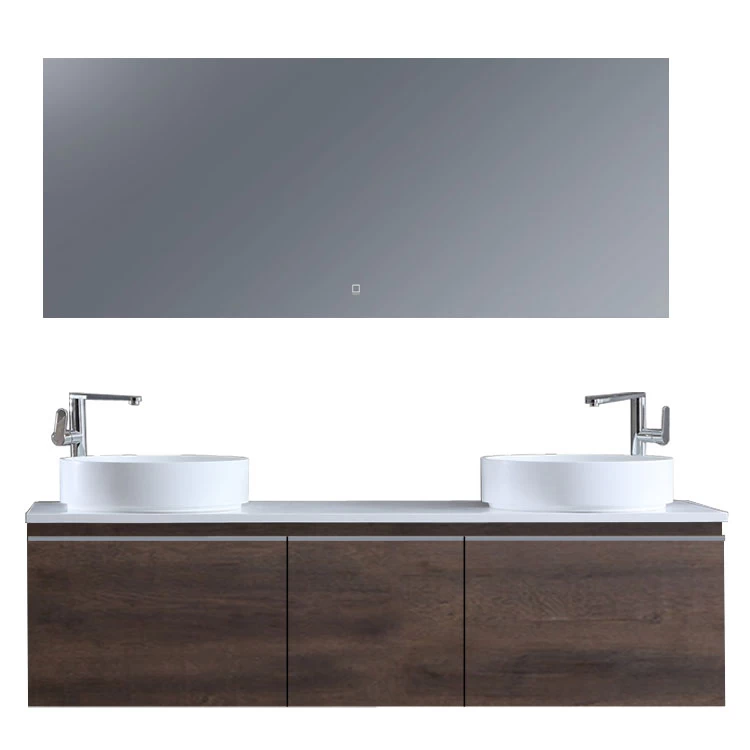 StoneArt Badmöbel-Set Milano ME-1600pro-6 Eiche Dunkel 160x45 5 StoneArt Badmöbel-Set Milano ME-1600pro-6 Eiche Dunkel 160x45 – Bild 5