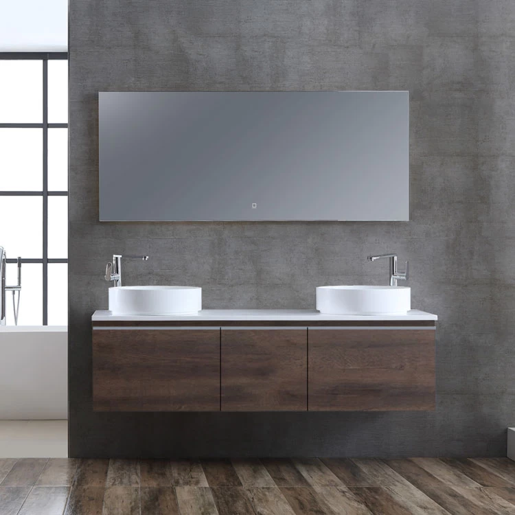 StoneArt Badmöbel-Set Milano ME-1600pro-6 Eiche Dunkel 160x45 7 StoneArt Badmöbel-Set Milano ME-1600pro-6 Eiche Dunkel 160x45 – Bild 7