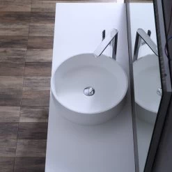 StoneArt Badmöbel-Set Milano ME-1600pro-6 Eiche Dunkel 160x45 15 StoneArt Badmöbel-Set Milano ME-1600pro-6 Eiche Dunkel 160x45 -Badmöbel Store bg14452 86upr02wensxaf