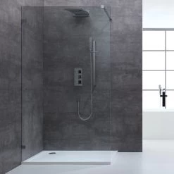 AWT Duschwand Walk-in Dusche LW1400 140x210 -Badmöbel Store bg14469 32423omwmsncwlqavf