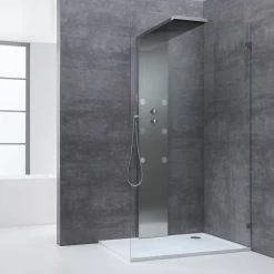 AWT Duschwand Walk-in Dusche LW1400 140x210 -Badmöbel Store bg14469 42423z5i6kgq8s4oba