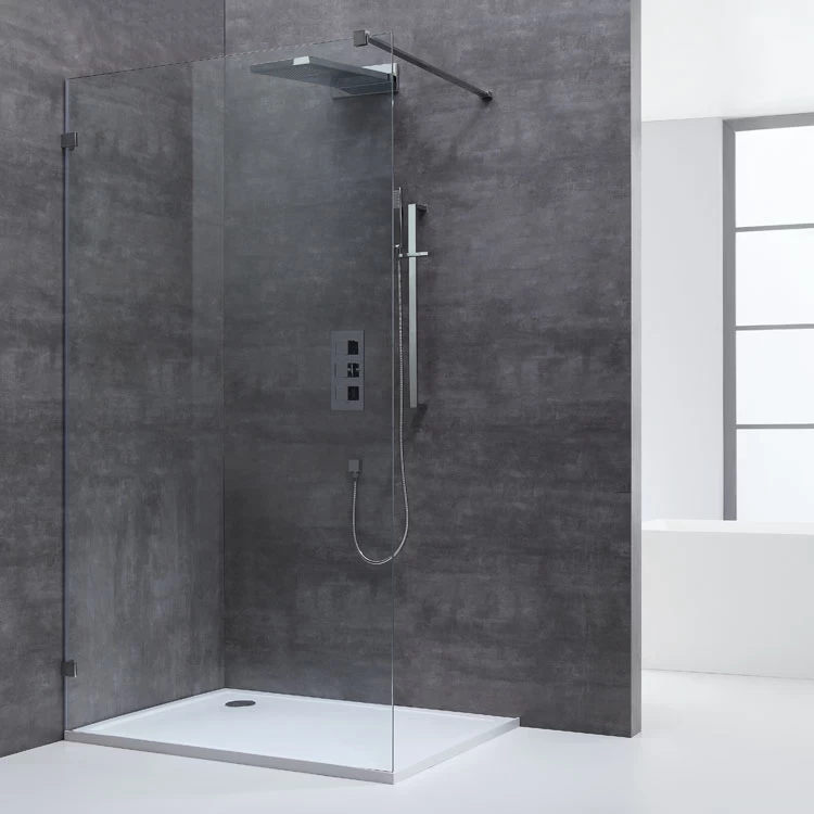 AWT Duschwand Walk-in Dusche LW1500 150x210 2 AWT Duschwand Walk-in Dusche LW1500 150x210 – Bild 2