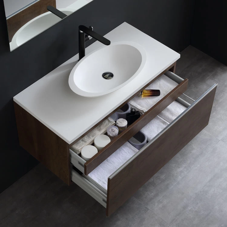 StoneArt Badmöbel-Set Milano ME-1000pro-3 Eiche Hell 100x45 2 StoneArt Badmöbel-Set Milano ME-1000pro-3 Eiche Hell 100x45 – Bild 2