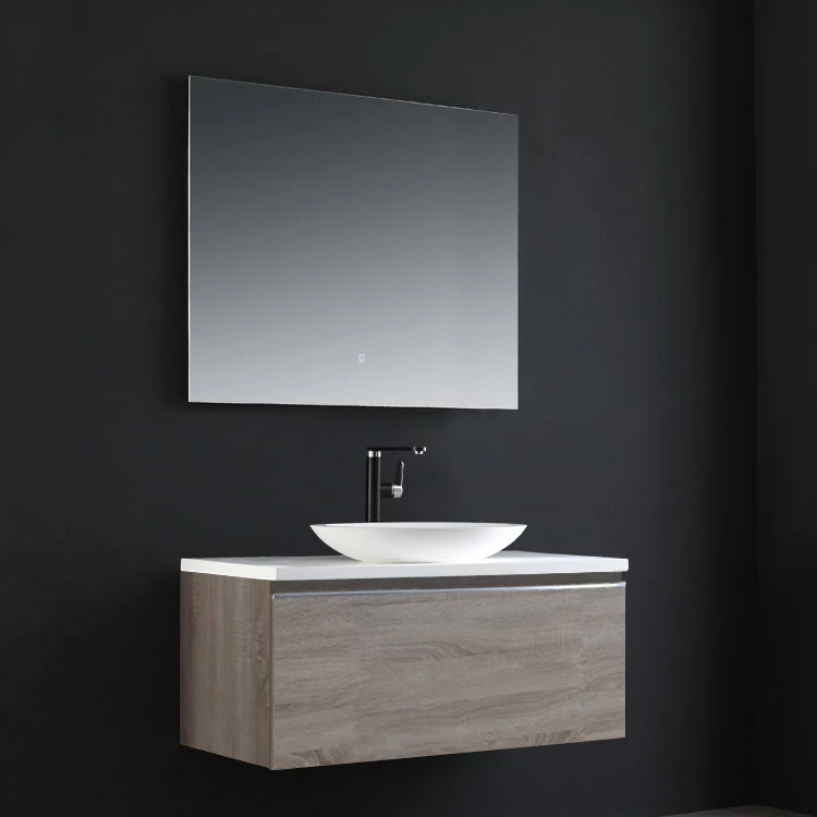 StoneArt Badmöbel-Set Milano ME-1000pro-3 Eiche Hell 100x45 3 StoneArt Badmöbel-Set Milano ME-1000pro-3 Eiche Hell 100x45 – Bild 3