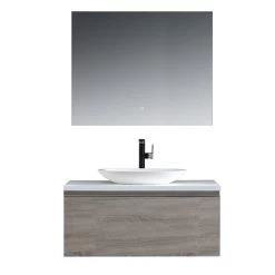 StoneArt Badmöbel-Set Milano ME-1000pro-3 Eiche Hell 100x45 10 StoneArt Badmöbel-Set Milano ME-1000pro-3 Eiche Hell 100x45 -Badmöbel Store bg14556 56kqu1jfzukske