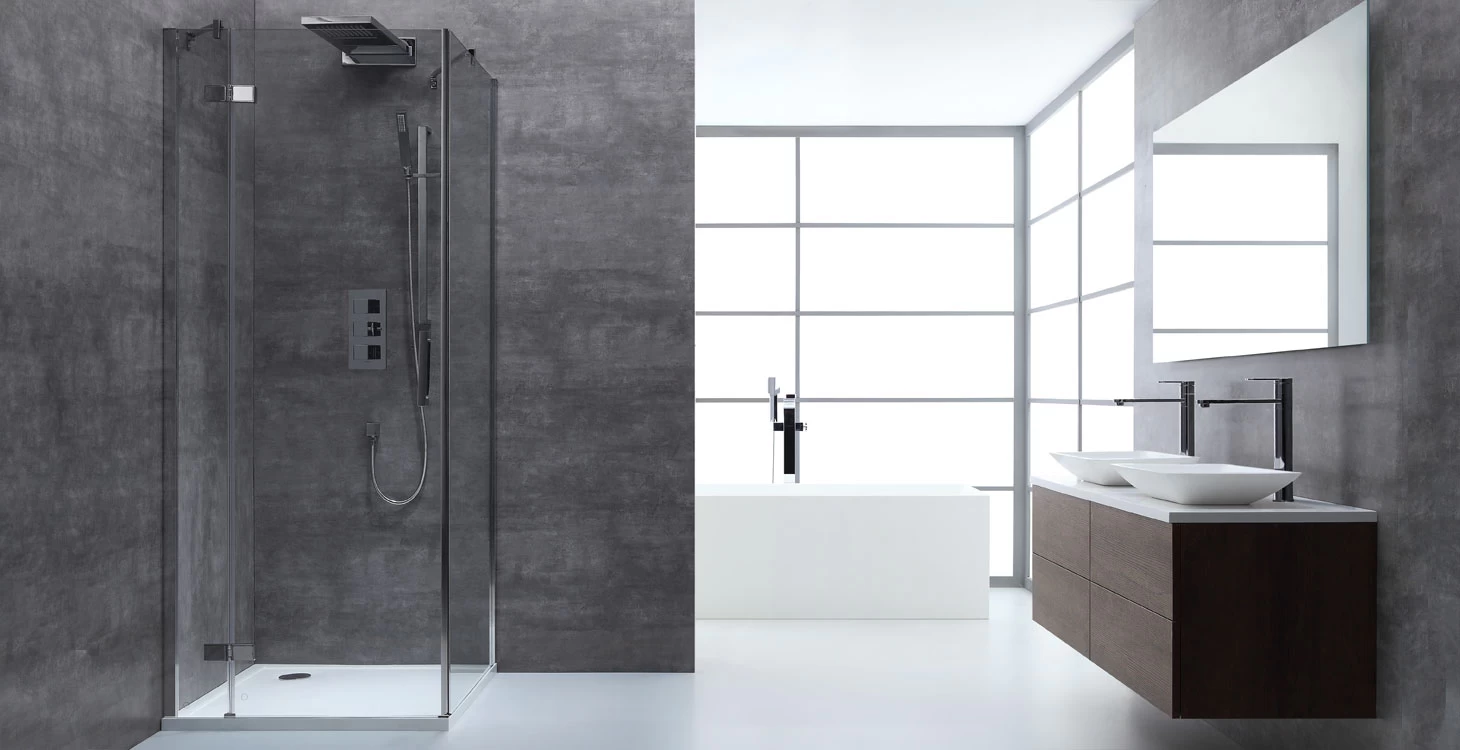 AWT Duschabtrennung LBS0905 90x90 Links 4 AWT Duschabtrennung LBS0905 90x90 Links – Bild 4