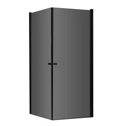 AWT Duschabtrennung LCS1000-B Schwarz 100x100