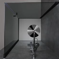 AWT Duschabtrennung LCS1000-B Schwarz 100x100 -Badmöbel Store bg14615 42567tvarvgurx2575