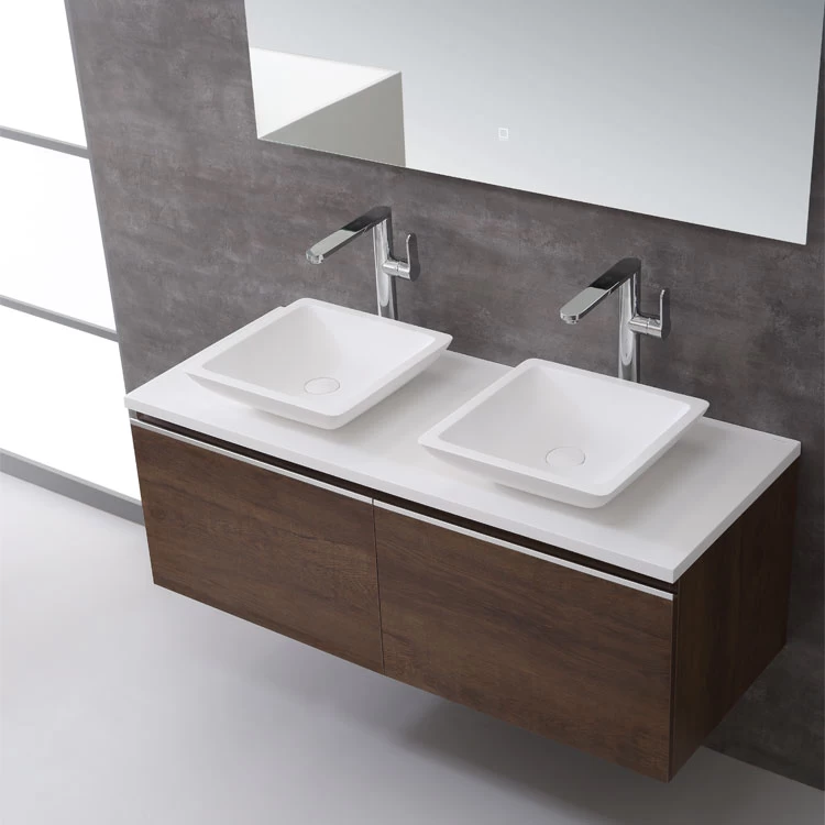 StoneArt Badmöbel-Set Milano ME-1200pro-2 Eiche Dunkel 120x45 6 StoneArt Badmöbel-Set Milano ME-1200pro-2 Eiche Dunkel 120x45 – Bild 6