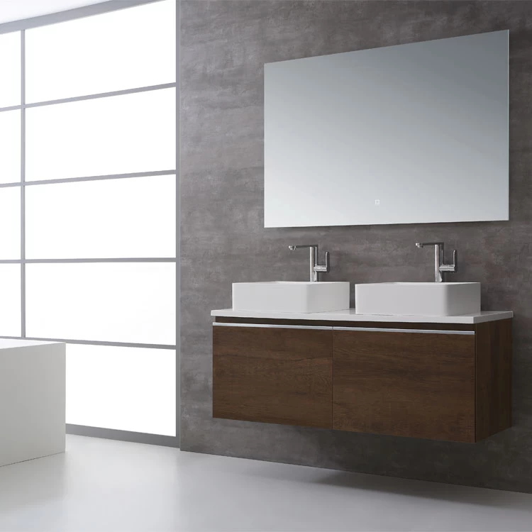 StoneArt Badmöbel-Set Milano ME-1200pro-5 Eiche Dunkel 120x45 3 StoneArt Badmöbel-Set Milano ME-1200pro-5 Eiche Dunkel 120x45 – Bild 3