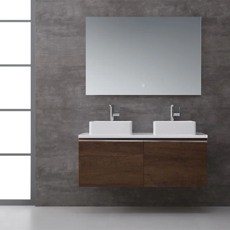 StoneArt Badmöbel-Set Milano ME-1200pro-5 Eiche Dunkel 120x45 5 StoneArt Badmöbel-Set Milano ME-1200pro-5 Eiche Dunkel 120x45 – Bild 5