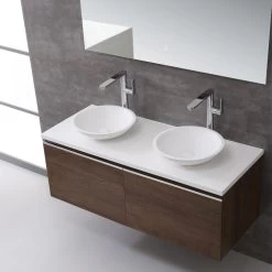 StoneArt Badmöbel-Set Milano ME-1200pro-4 Eiche Hell 120x45 -Badmöbel Store bg14682 6zsrhcobuprj59