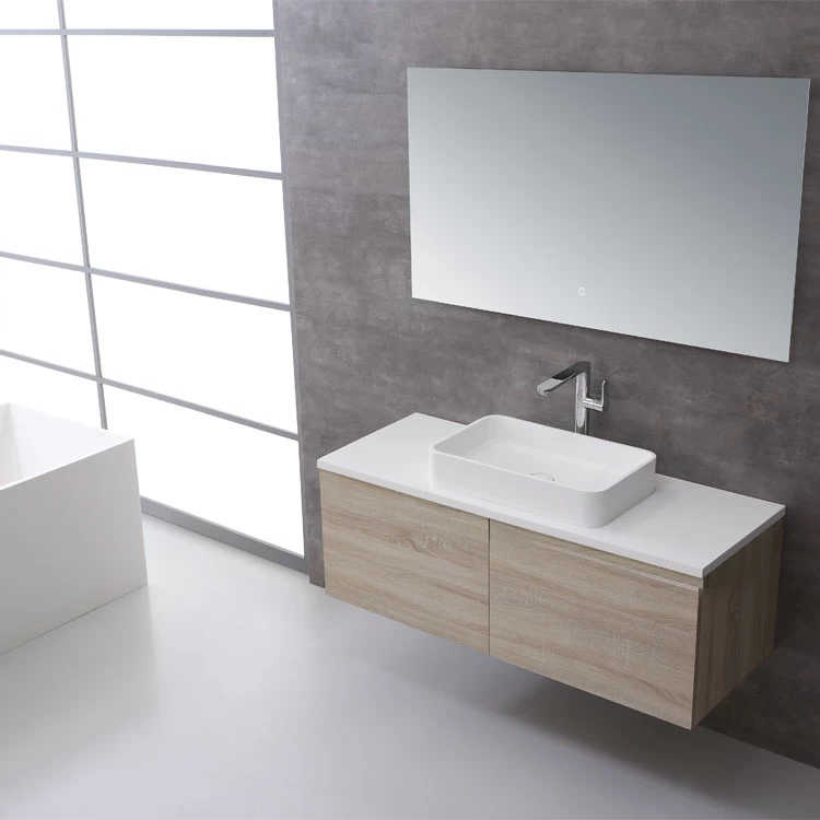 StoneArt Badmöbel-Set Brugge BU-1201pro-5 Eiche Dunkel 120x50 3 StoneArt Badmöbel-Set Brugge BU-1201pro-5 Eiche Dunkel 120x50 – Bild 3