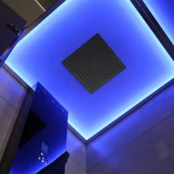 AWT Dampfdusche LD108F15 Schwarz 90x90 Links 10 AWT Dampfdusche LD108F15 Schwarz 90x90 Links -Badmöbel Store bg14894 4