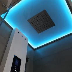 AWT Dampfdusche LD110F15 Weiß Glänzend 90x90 -Badmöbel Store bg14920 4