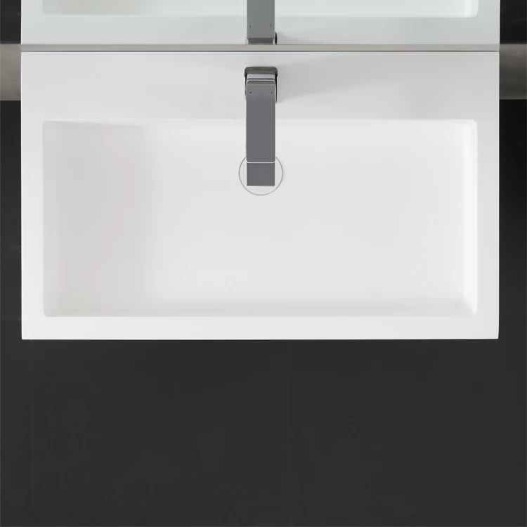 StoneArt Badmöbel-Set Mailand ML-0800 Weiß Glänzend 80x48 5 StoneArt Badmöbel-Set Mailand ML-0800 Weiß Glänzend 80x48 – Bild 5