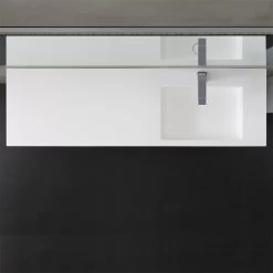 StoneArt Badmöbel-Set Mailand ML-1600 Weiß Glänzend 160x48 Rechts -Badmöbel Store bg14982 5qlh0jm5nkgzzy