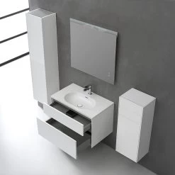 StoneArt Badmöbel-Set Venice VE-0800-I Weiß 80x52 -Badmöbel Store bg15385 43xx4x2asftosz